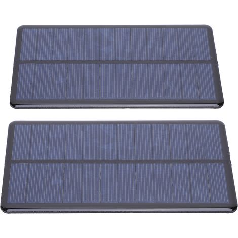 2-teiliges Miniatur-Epoxidharz-Batteriezellen-Leiterplattenmodul mit Solarpanel, elektronischen Bauteilen, 6 V, 210 mA (1/5)