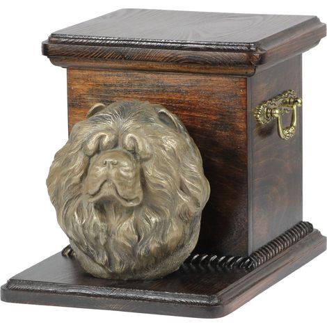 Chow Chow - une urne funéraire pour chien avec une statuette, une urne élégante pour un chien, une urne unique avec un buste de chien par Art-Dog (1/5)