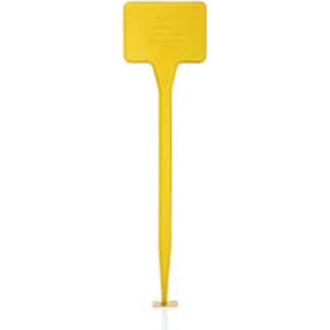 Portaprezzo Vasi Giallo Cm 4,0X5 H 20