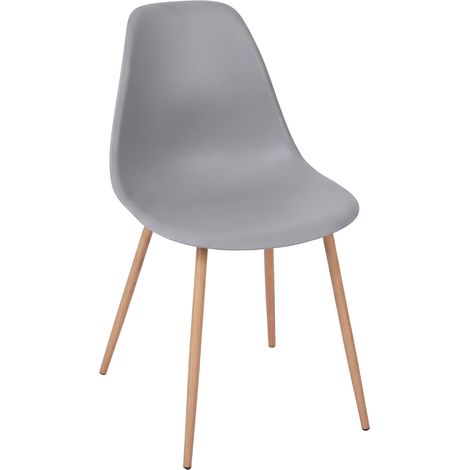 Silla de Comedor Estilo Nórdico Dining 83.5x51x46cm 7house
