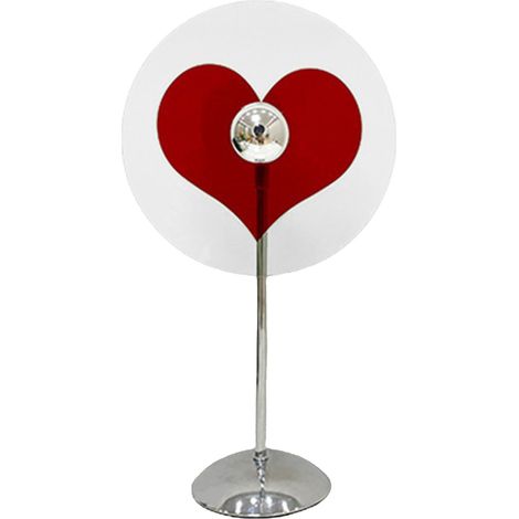 Lampe de table à projection en forme de cœur 4W douce chaude rotative à 360° lumière décorative d'ambiance (1/5)