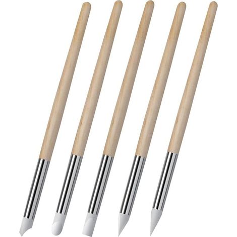 Lot de 5 stylos à gratter, outils de nettoyage de cadrans, bijoux, montres, pièces de monnaie, applications électroniques, élimination de la rouille et de la corrosion (1/5)
