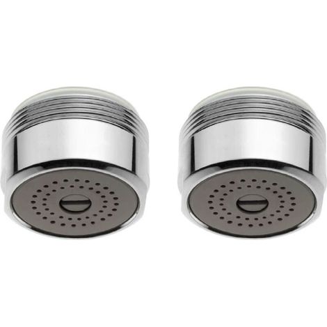 Économiseur D’Eau Robinet Mal Femelle 24mm Evier Lavabo, Diminuer Entre 30 Et 80% Votre Consommation (Male M24) (1/5)