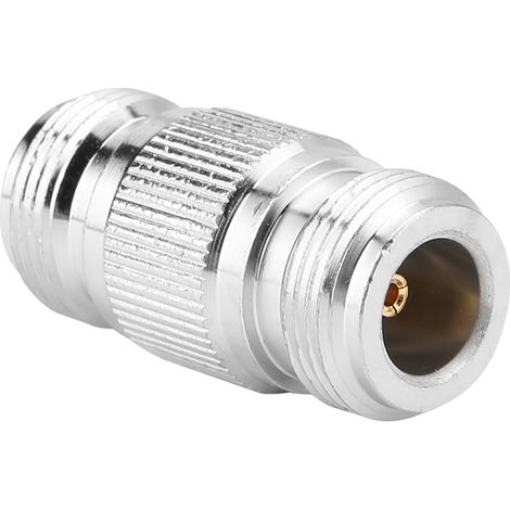 Adaptateur coaxial RF (2 connecteurs N femelles vers N femelles) - Convertisseur de test (1/5)