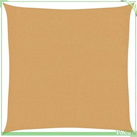 Voile d'ombrage - FAFEICY - 4002021 - Carré 3x3 m - 160 g/m² - Protection anti-UV 90% (1/5)