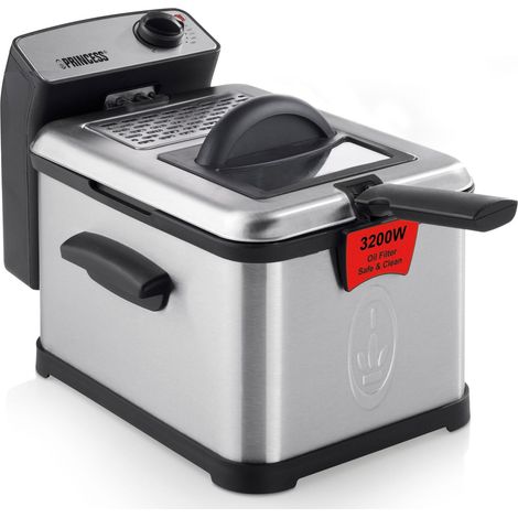 Princess Fritteuse Superior Argenté 3 L 3200 W Acier inoxydable (1/5)