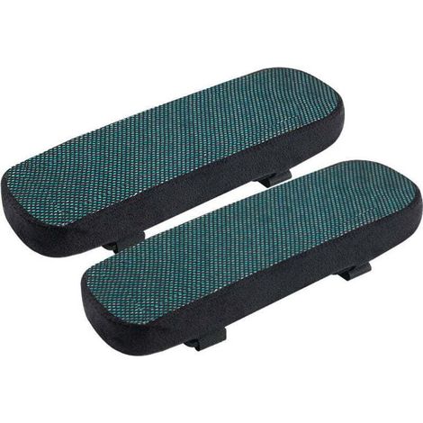 Set di 2 cuscini antiscivolo in memory foam per braccioli di sedie da ufficio - Crezuo