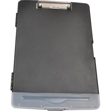 Porte-document Multifonction avec Clip de Rangement Dossier Étanche Noir (1/5)