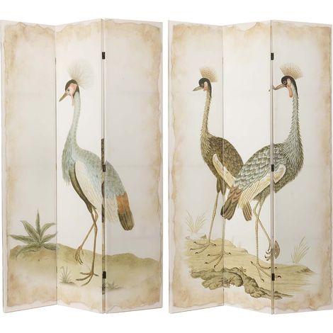Paravent Hérons 120x3x180 cm (1/2)