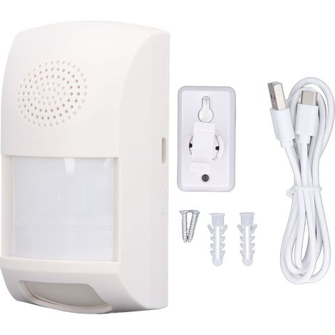 Alarme de capteur de mouvement infrarouge professionnel, détecteur PIR sans fil WiFi haute sensibilité pour intérieur (1/5)