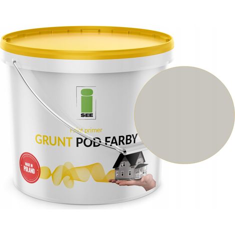 Apprêt silicone pour peinture de façade, gris chaud, teinte grise, 10 L (1/5)