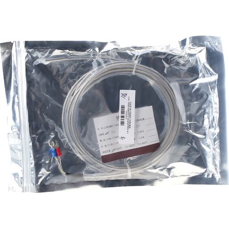 PTFE K Type Thermocouple 2 Wire Waterproof Corrosion Resistance