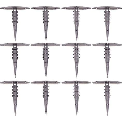 20 piquets de tente en plastique (1/3)