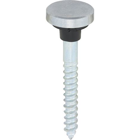 TIMCO Mirror Screws Flat Head Chrome - 8 x 1 1/2