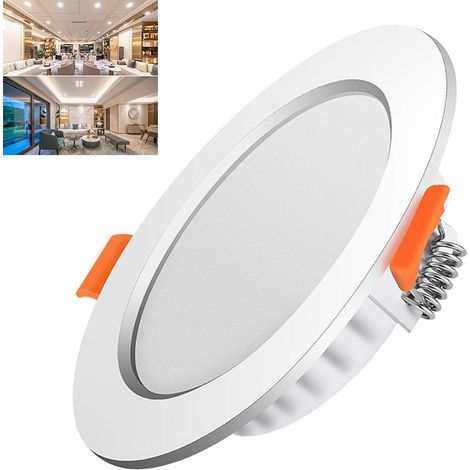 BOMCLAP 1 spots LED encastrés, 4000 K, étanches, pour plafond (1/5)
