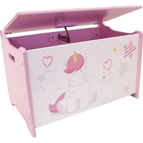 Fun House Einhorn Spielzeugkiste Rosa und Weiß (1/3)