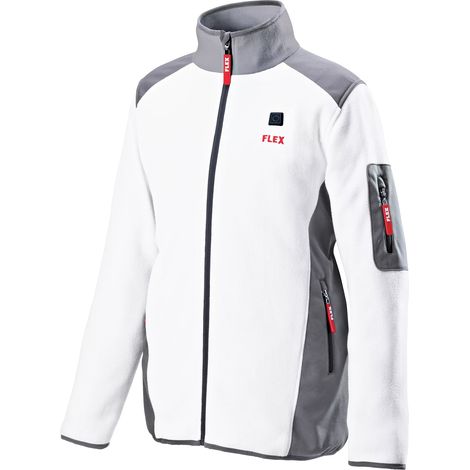 Flex – Veste polaire thermique chauffante – Polaire respirante – 3 niveaux de chauffage – Compatible batteries 10,8V et 18V – Certifié OEKO-TEX