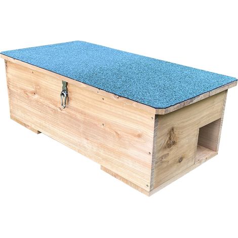 Wooden Hedgehog Feeding Station House (1/5)