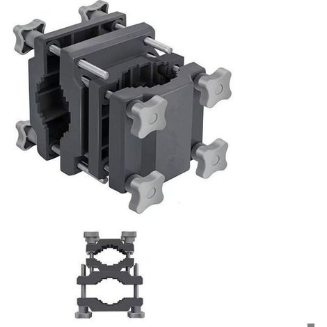 Porte-parasol - - Universel - Anthracite/Gris - Support modulable - Pour balcon (1/3)