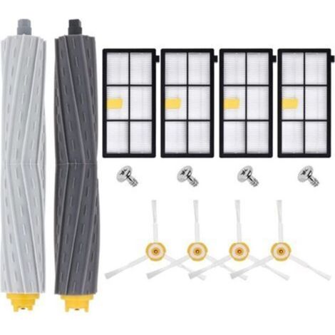 Kit Pièces Accessoires De Rémplacement pour iRobot Roomba 800 900 Series 860 865 866 870 871 875 876 880 886 896 960 966 971 976 980 981 Brosses de Rechange Filtre Accessoires pour Aspirateur Roomba (1/5)
