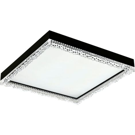 Plafoniera LED quadrata nero/bianco 46cm CCT 50W REGI Zuma Line (1/5)