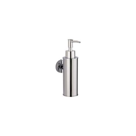 Distributeur de Savon Mural Acier Inoxydable 304 300ml Élégant et Résistant pour Cuisine et Salle de Bain