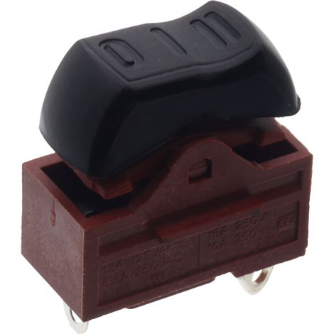 Gammapiù interruttore 0 I II nero 230V phon asciugacapelli 2001R NA3622 (1/5)