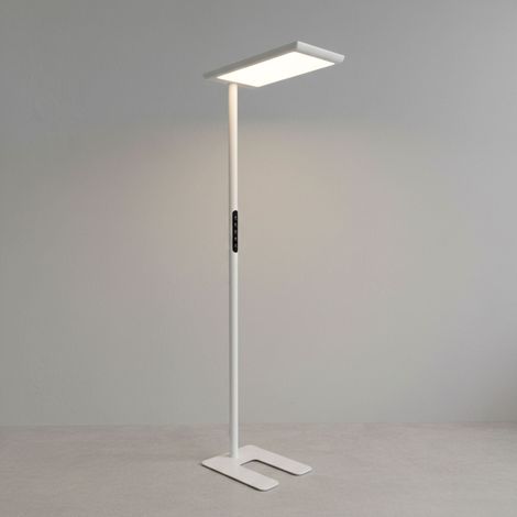 Lampada da terra per ufficio - 50W + 50W + 4W - 4000K - Basso