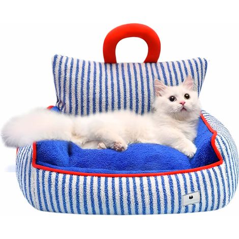 Poltrona per gatti e cani, comoda e morbida, divano letto 55 cm (1/5)