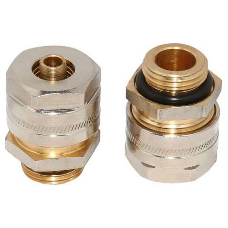 Kermi xnet Übergangsverschraubung (1Paar) 1/2''AG x 10 mm Klemmringverschraubung SFVZHUEV010