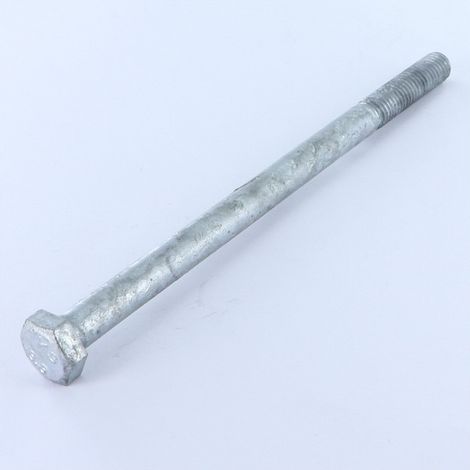 Corps de boulon filetage partiel Tête hexagonale TH M10X110 Classe 8.8 Forte tenue à la corrosion Acier galvanisé-1 pièce