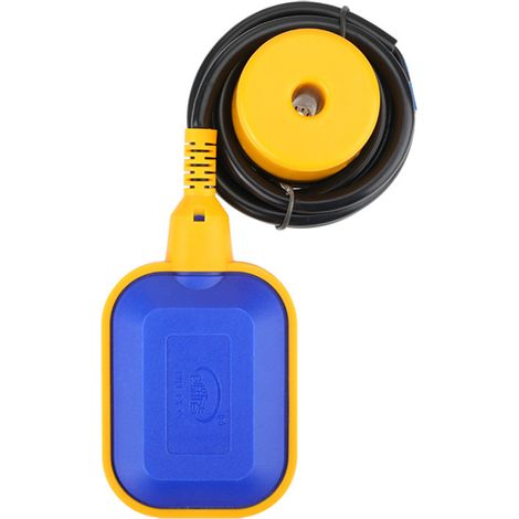 interruptor de flotador, cable de 5 m, carcasa de polipropileno, control de nivel de agua, bomba sumergible (1/5)