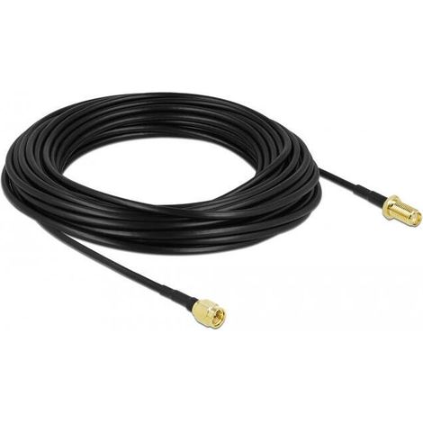 Delock cable sma macho a sma hembra lmr/cfd100 15 m low loss (1/2)