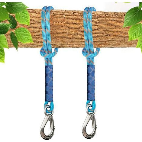 Suspension ropes - chairlift straps - swing ropes - camping accessories - (set of 2) (1/5)