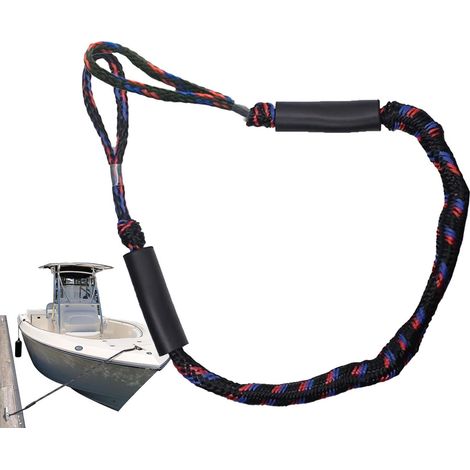 Cordes d'amarrage étanches, résistantes aux chocs et antidérapantes, de 1,2 m (4 pi), pour pontons, canoës, bateaux à moteur, pontons flottants et chargements. (1/5)