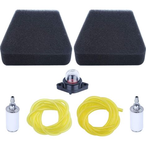 Filtre à air Adefol 530037793 pour tronçonneuse Poulan Craftsman 530095646 188-513 530071835 Poire d'amorçage Ligne de carburant Filtre (1/5)