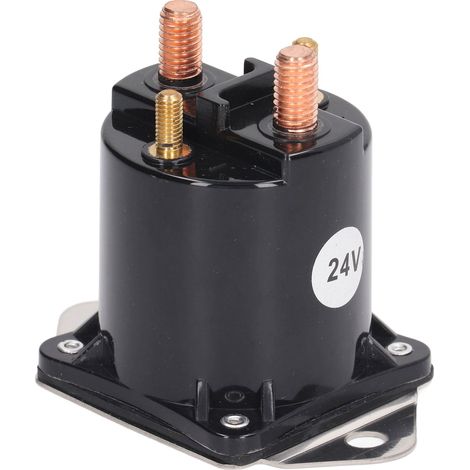 Relais de démarreur à 4 bornes 100 A, interrupteur d'alimentation principal automobile, relais pour excavatrice 24 V CC (1/5)