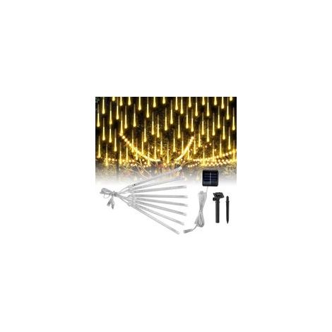 Guirlande lumineuse solaire pour arbres - Noir météore (1/5)