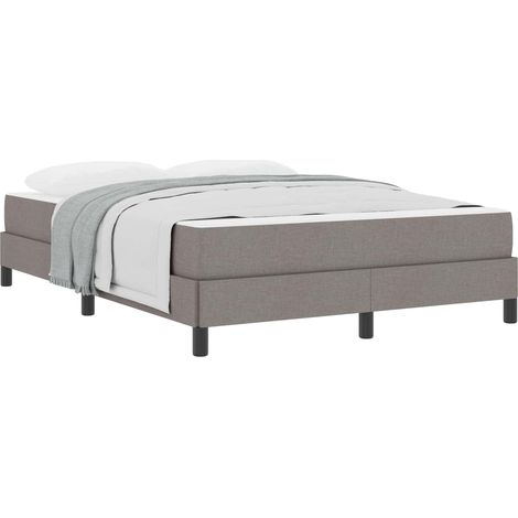 Maison Exclusive - Letto a molle con materasso Talpa 160 x 200 cm Tessuto