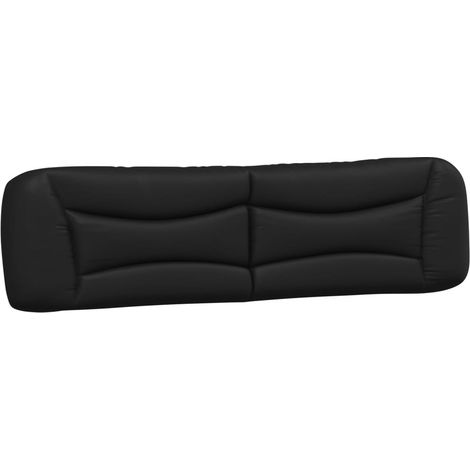 Maison Exclusive - Cuscino Testiera Hvar Nero 200 cm in Similpelle (1/5)