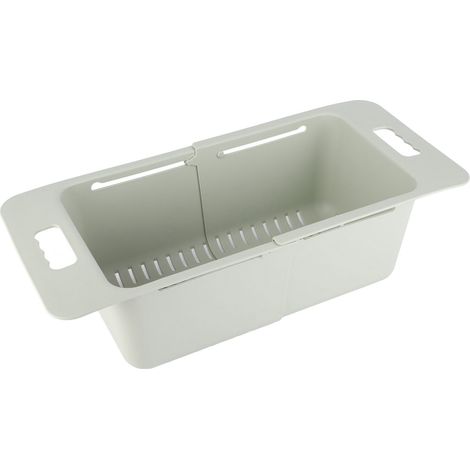 Panier rétractable congélateur vertical Plastique PP réglable 40-52 cm vert résistant (1/5)