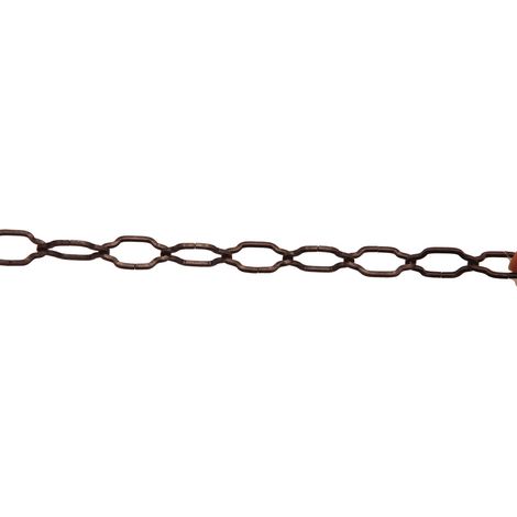 CATENA ORNAMENTALE PRETAGLIATA CATTEDRALE 2,5 mt - bronzata
