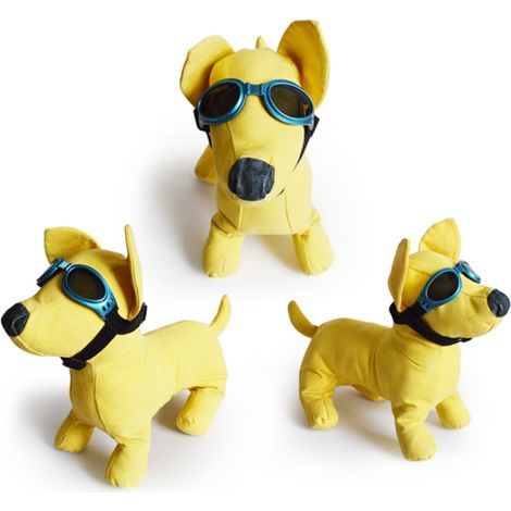 Lunettes de soleil pour chien, lunettes de protection UV, sangle ajustable pour petits chiens (1/5)