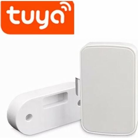 Smart Home Tuya Bluetooth-Schrankschloss, mobile Fernbedienung, unsichtbar, versteckt, schlüssellos, Aktenschränke, Schrank, Schließfach, Schubladenschlösser, batteriefrei, praktisch (1/5)