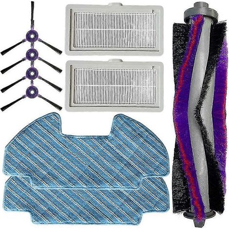 Pièces détachées pour aspirateur Samsung Powerbot-e VR05R5050WK - Lot de 9 pièces : brosse latérale, filtre de rechange - Bon état (1/4)