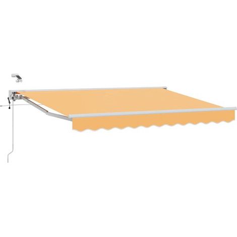 Store banne électrique rétractable, couleur sable, 3 x 2 mètres (1/5)