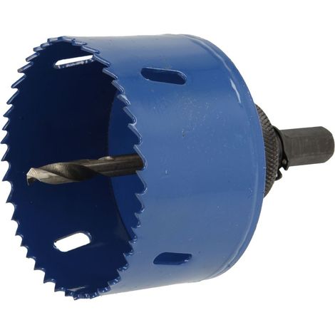 airfit Coupe-cercle 76mm, HSS bimétal avec fixation, pour plastique et métal