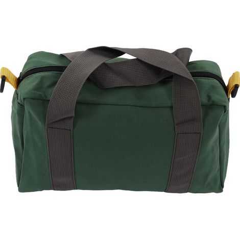 Sac à outils à large ouverture, portable, en toile imperméable, grande capacité de rangement, pour techniciens, 36 cm / 14 pouces