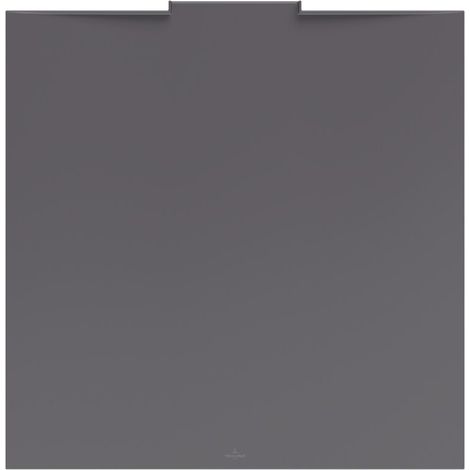 Vasque de douche VB Wallway 1000x1000x30mm, quadratique, encastrée, anthracite (1/2)