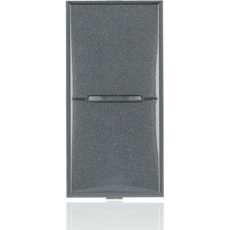 Deviatore 1P 10A 1m nero Bticino Axolute HS4003N (1/6)
